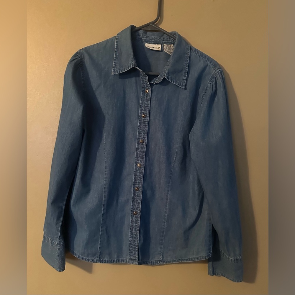 Women’s blue blouse